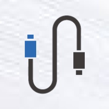 اتصال تنها توسط یک کابل در اسکنر لینک