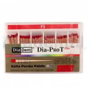 گوتاپرکا مدرج پرو تیپر DiaDent مدل Dia PROT F