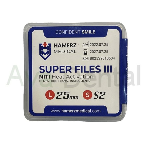 سایزهای فایل روتاری بلو ایتیس E-Flex Blue دنکو | آوادنتال