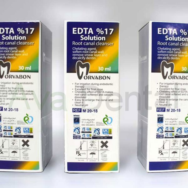 انواع محلول ادتا EDTA 17% مروابن | آوادنتال