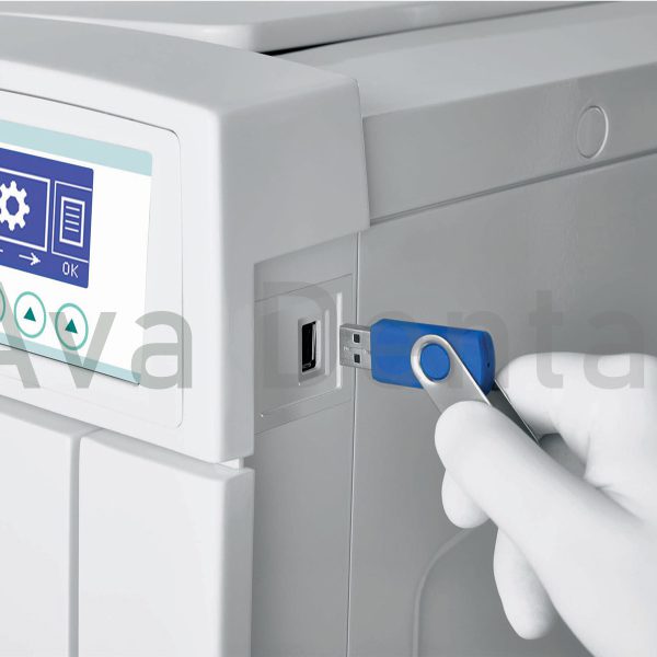 ذخیره اطلاعات در usb مخصوص اتوکلاو های سری c کاستلینی
